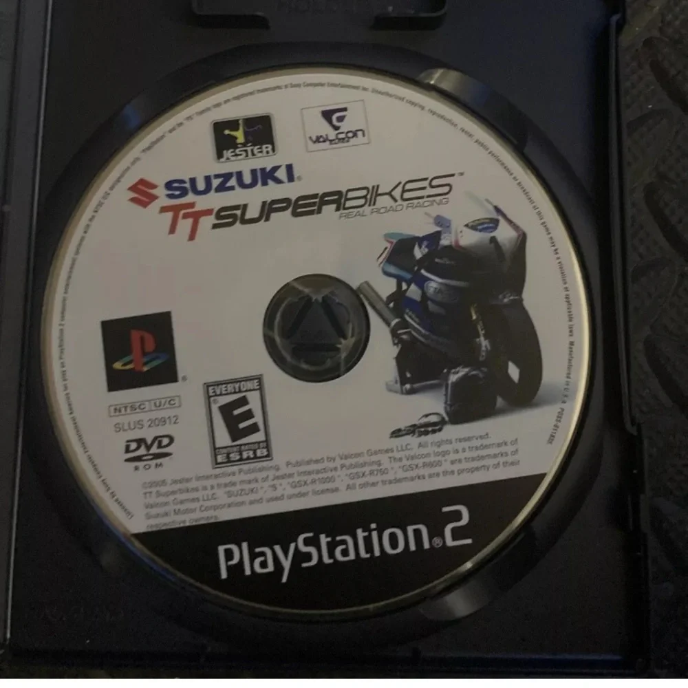 Suzuki TT Superbikes: Real Road Racing (Sony PlayStation 2, 2005) Ps2 game